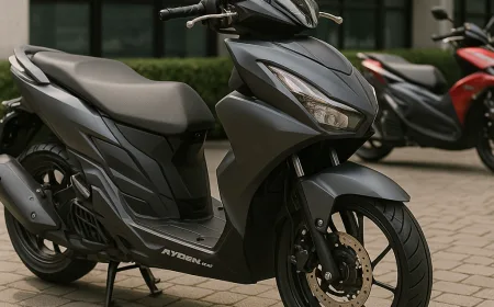 AHM Daftarkan Ryden 160, Skutik Lokal Baru Lawan Yamaha Aerox 155?