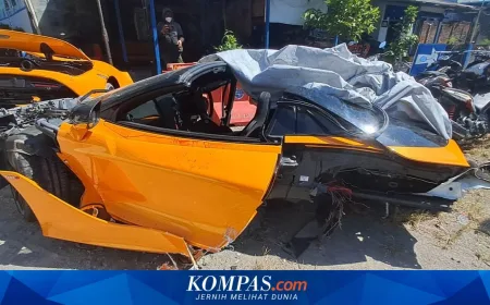 Kecelakaan Supercar McLaren Terbelah Dua di Sukoharjo, Ini Kronologinya