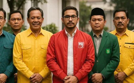 7 Partai Besar yang Siap Lawan PSI di Jawa Tengah Selain PDIP
