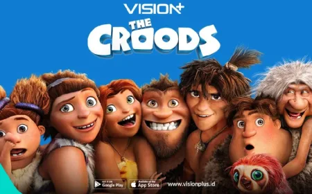 Sinopsis dan Fakta Menarik The Croods: Cara Nonton di VISION+ Lengkap