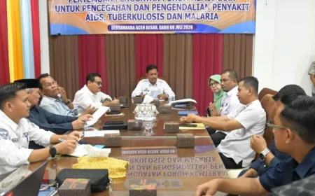 Pemkab Aceh Besar Tingkatkan Sinergi Lintas Sektor Tangani Penyakit Menular