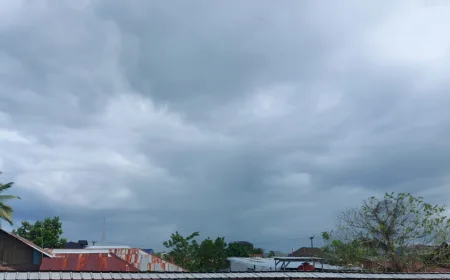 BMKG Peringatkan Potensi Hujan Lebat dan Petir di Bengkulu, Warga Diminta Waspada Banjir dan Longsor