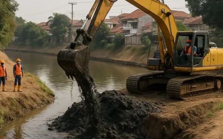 Pengerukan Kali di Jaksel Dikebut Saat Musim Kemarau untuk Antisipasi Banjir