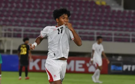 I Dewa Gede Majesta Bangga Cetak Gol untuk Timnas Indonesia U-17 di Garuda Championship 2026