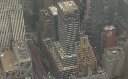 Gedung 37 Lantai di Manhattan Nyaris Ambruk, Evakuasi Massal Dilakukan