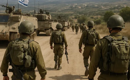 Israel Tarik Pasukan Brigade Givati dari Lebanon Selatan Setelah Delapan Bulan