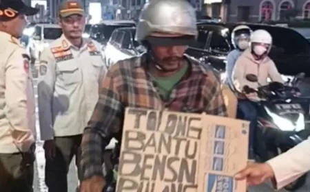 Pemuda Modus Habis Bensin Minta Uang di Kelapa Gading Ditangkap dan Dibawa ke Panti Sosial
