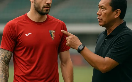 Persija Jakarta Ajukan Tawaran Fantastis untuk Bek Serbia Radovan Pankov