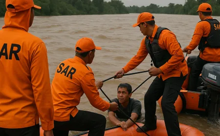 Kasus Kondisi Membahayakan Manusia Jadi Prioritas Utama SAR Pontianak Semester I 2026