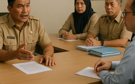 Bupati Parimo Perintahkan Bagian Hukum Kawal Sengketa Proyek Perpustakaan Daerah