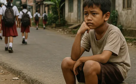 2,9 Juta Anak Putus Sekolah di Indonesia: Fakta di Balik Mimpi Indonesia Emas