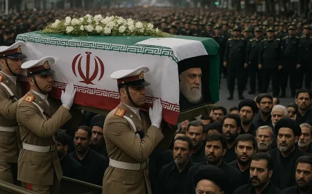 Jenazah Ayatollah Ali Khamenei Tiba di Teheran Jelang Pemakaman Besar-besaran