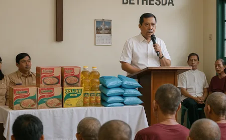 Bakti Sosial Kementerian PANRB dan Ibadah Paskah Bersama di Rumah Anugerah Bethesda
