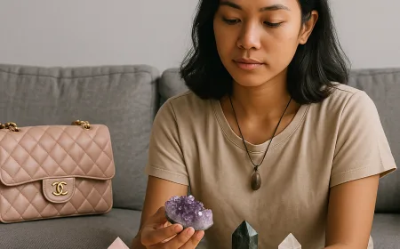 Anak Muda Tinggalkan Barang Mewah, Pilih Kristal Keberuntungan yang Bermakna