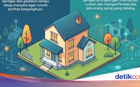 Cara Jaga Rumah Kosong Agar Aman dari Maling Selain Pasang CCTV