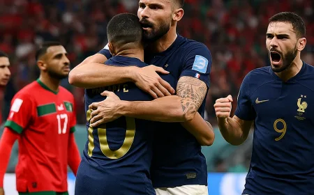 Timnas Prancis Tundukkan Maroko 2-0 di Perempat Final Piala Dunia 2026
