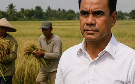 Amran Ungkap Dampak Positif Rupiah Tembus Rp17.700 bagi Petani Indonesia
