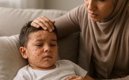 Ciri-Ciri Penyakit Campak pada Anak yang Sering Diabaikan Orang Tua