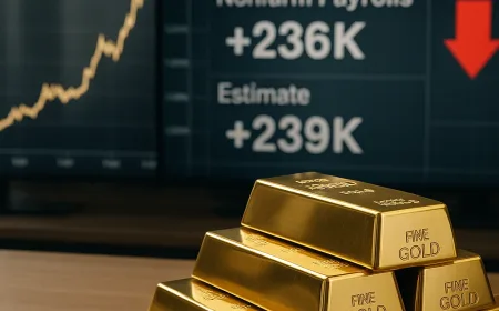 Harga Emas Melonjak Setelah Data Ketenagakerjaan AS Melambat, Ini Penyebabnya