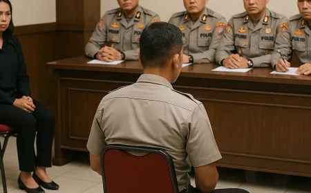 Sidang Etik Aiptu N Terkait Dugaan Aniaya Wanita dan Narkoba Digelar Hari Ini