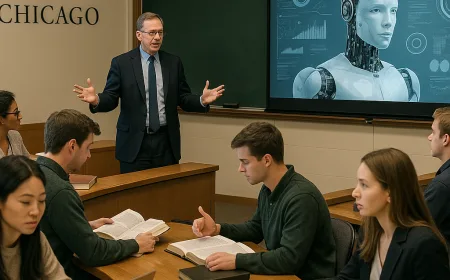 University of Chicago Terapkan Strategi AI, Utamakan Keterampilan Manusia dalam Pendidikan Hukum