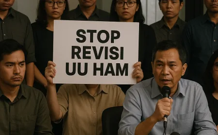 Revisi UU HAM Dikritik, Koalisi Endus Upaya Pelemahan Lembaga Independen