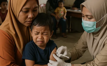 Cakupan Imunisasi Kalbar Masih Rendah: Risiko Anak Terkena Penyakit dan KLB Meningkat