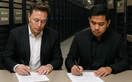 SpaceX Teken Kesepakatan Komputasi Rp90 Triliun dengan Startup AI Open-Source Reflection