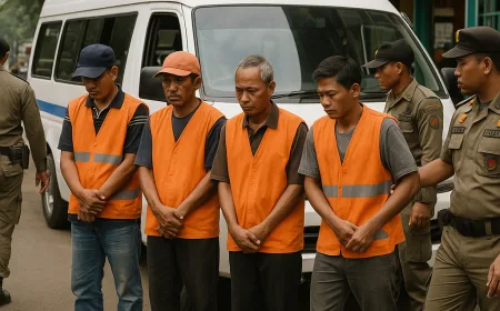 Razia Jukir Liar di Jakarta Utara: 6 Orang Diamankan dan Dikirim ke Panti Sosial