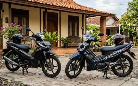 Honda Revo vs Supra X 125: Motor Bebek Mana yang Paling Menguntungkan untuk Cari Cuan?