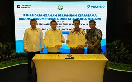 Kejaksaan Tinggi NTT dan PT Pelabuhan Indonesia Regional 3 Perpanjang Kerja Sama Penegakan Hukum