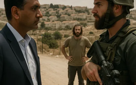 Anggota DPR AS Ro Khanna Ditahan Pemukim Israel Bersenjata di Tepi Barat