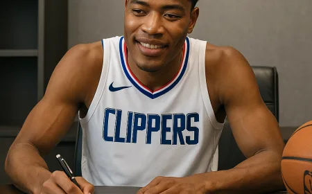 Rui Hachimura Resmi Tandatangani Kontrak 2 Tahun Bersama Los Angeles Clippers