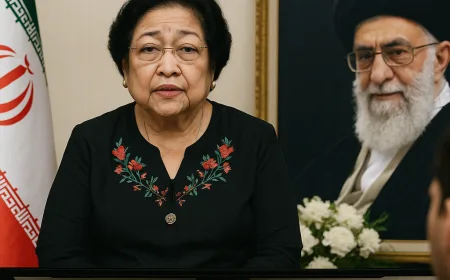 Pesan Duka Megawati untuk Khamenei Tayang di TV Iran, Simak Reaksinya