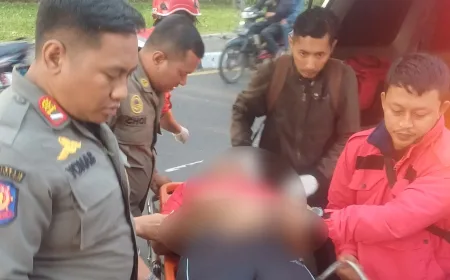 Kepala Desa Bambe Driyorejo Meninggal Saat Gowes di Depan KBS Surabaya