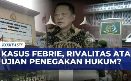 Kasus Eks Jampidsus Febrie Adriansyah: Rivalitas Politik atau Ujian Penegakan Hukum?