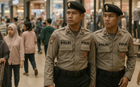 Patroli Polsek Pasawahan Diperketat untuk Cegah Kejahatan Pasca Lebaran