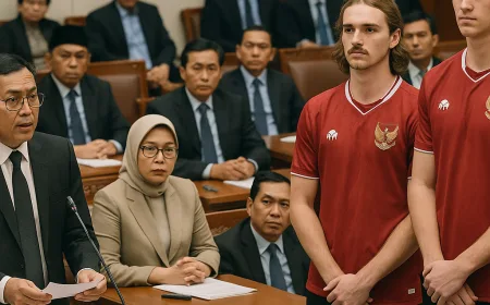 DPR RI Resmi Setujui Naturalisasi Luke Vickery dan Mitchell Baker untuk Perkuat Timnas Indonesia