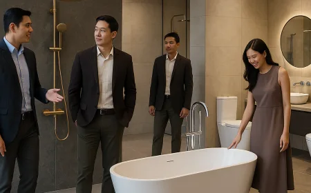 LIXIL Buka Showroom GROHE SPA dan INAX di Surabaya, Targetkan Properti Premium