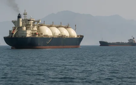 Kapal Tanker LNG Tetap Melintasi Selat Hormuz Meski Konflik AS-Iran Memanas