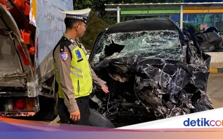 Kecelakaan Maut di Tol Lampung: Polisi Aktif dan Keluarganya Tewas