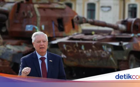 Senator AS Lindsey Graham Meninggal Usai Kunjungan ke Ukraina, Dugaan Keterlibatan Rusia-Iran