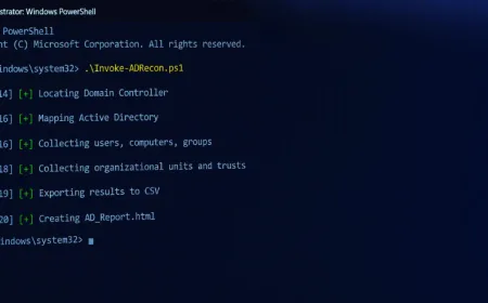 Serangan AI: Skrip PowerShell Diduga Buat Pemetaan Active Directory Otomatis