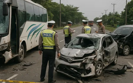 Kecelakaan Maut di Pantura Indramayu Tewaskan 12 Orang, Polisi Temukan 141 U-turn Ilegal