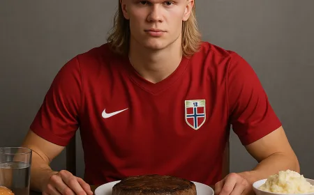 Diet Erling Haaland: 6.000 Kalori Sehari untuk Tampil Prima di Lapangan