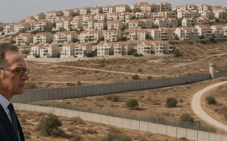 Jerman Kecam Pencaplokan Permukiman Israel di Tepi Barat yang Terus Berlanjut