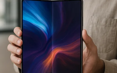 Layar Samsung Galaxy Z Fold8 Ultra Hadir dengan Teknologi Lipatan Nyaris Tak Terlihat