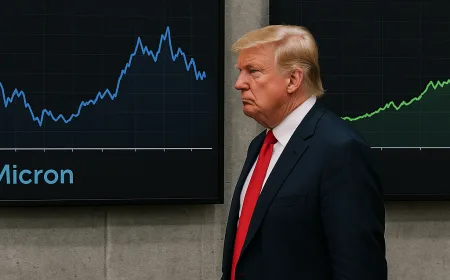 Presiden Trump Jual Saham Micron dan Beli Saham AI yang Naik 1.340% Sejak 2023
