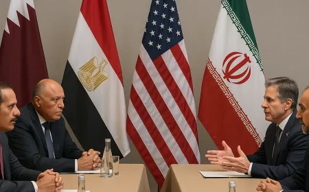 Qatar dan Mesir Desak AS-Iran Lanjutkan Negosiasi Demi Stabilitas Timur Tengah