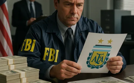 FBI Selidiki Aliran Dana Mencurigakan Asosiasi Sepak Bola Argentina Senilai USD 260 Juta